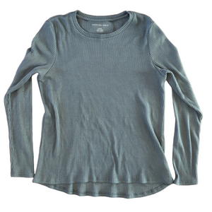 American Eagle woman’s ribbed long sleeve soft shirt size medium